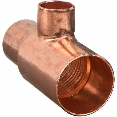 Nibco 611RR112112 Nibco 611RR112112NIBCO 1-1/2" x 1" x 1/2" C x C x C, Copper T