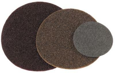 3M MMM7507 Scotch-Brite Non-Woven Silicon Carbide Hook & Loop Disc - Super Fine Grade - 3 in Dia - 20000 Max RPM - 07507 [PRICE is per CASE]