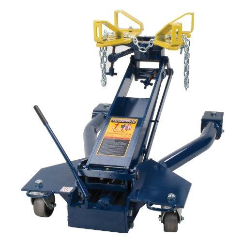 Omega OMEHW93718 Hein-Werner Professional Floor-Style Transmission Jack - 1-Ton Capacity, Model# HW93718