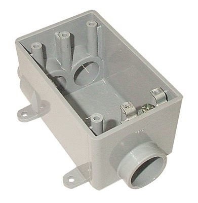 Carlon 669029 Thomas & Betts 1/2" Non-Metallic 1 Gang FS Box.