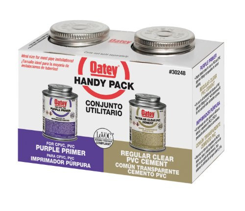 OATEY 3561834 8 oz. PVC Cement and Purple Primer Handy Pack