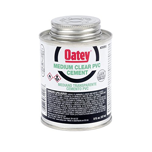 OATEY 3561830 Company TV PVC Medium Clear Cement 8oz