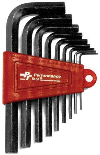WILMAR WLMW1392 Performance ToolW1392 9-Piece MET Hex Key Set with Holder