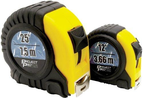 WILMAR WLM1941 Performance Tool 1941 Performance Tool Cushion Grip Tape Measure Set, 2-Piece