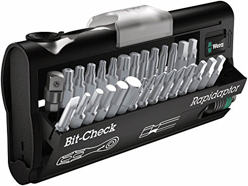 WERA TOOLS LLC WER05346293001 Wera 1/4" Drive Bit Set and Carrying Case