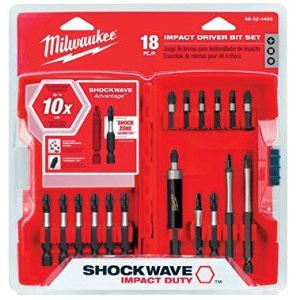 MILWAUKEE 288315 & #174 48-32-4003 SHOCKWAVE & #8482 18 Piece Impact Driver Bit Set