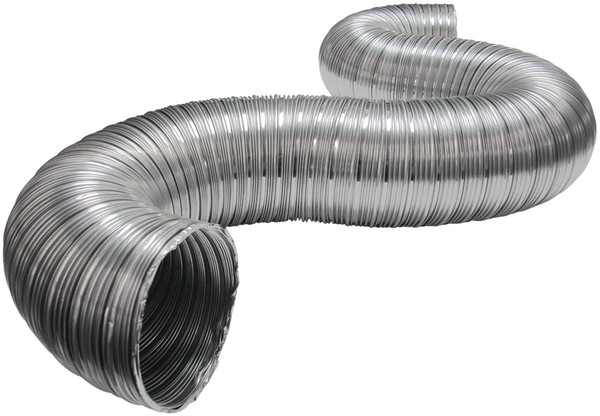 LAMBRO INDUSTRIES 108294 SEMI-RIGID DUCT ALUMINUM, 4" X 8', WITH CLAMPS, UL LISTED