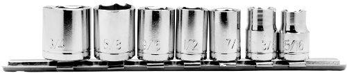 WILMAR WLM1412 8pc 3/8 inch MM Socket Set w/
