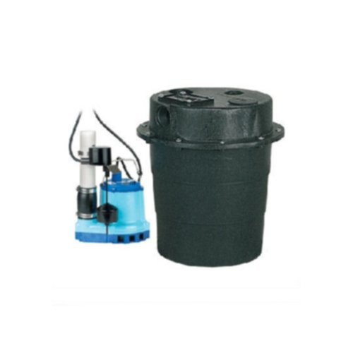 Little Giant 506055 , WRS-6 1/3 hp Sump Pump with Integral Diaphragm Switch 5 Gallon Tank & 10 ft. Cord, 115V - 60Hz