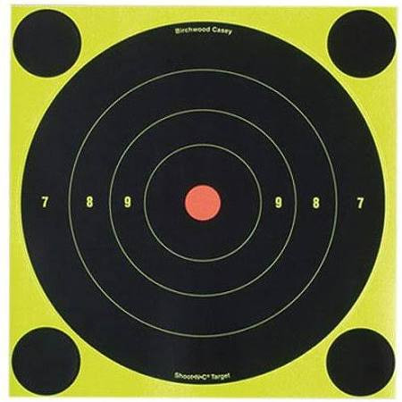 Birchwood Casey BIR34825 Birchwood Shoot -N-C Self Adhesive Bull's Eye (30) (8 inches)