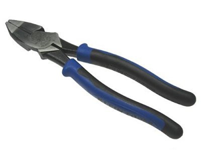 Klein Tools KTJ2000-9NE J2000-9NE 9-Inch Journeyman High-Leverage Side-Cutting Pliers-Heavy-Duty Cutting