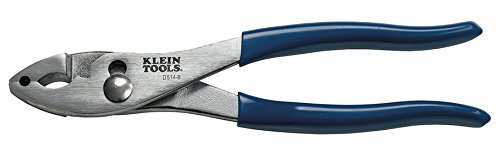 Klein Tools KTD514-8 D514-8 8-Inch Slip-Joint Pliers-Hose Clamp