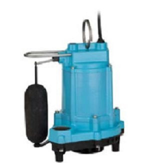 Little Giant 506807  6EC Series 1/3 hp Integral Snap-Action Float Plastic Base Sump Pump