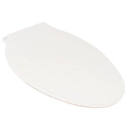MANSFIELD 007470041 Plumbing Standard Elongated Front Toilet Seat, White
