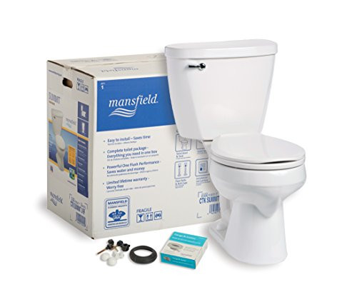 Mansfield 038010017 Mansfield CTK Summit Round Front 1.6 GPF Complete Toilet Kit
