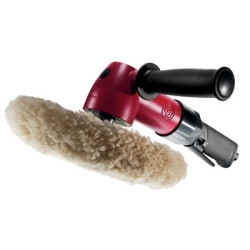 Chicago Pneumatic CPT7269P Horizontal Air Polisher, 7" Pad, 2.600 RPM, with Speed Control Switch, Muffled Rear Exhaust.