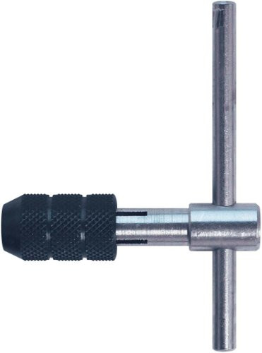 Century Drill & Tool CDT98502 Century Drill and Tool T-handle Tap Wrench, 1/4-Inch - 1/2-Inch.