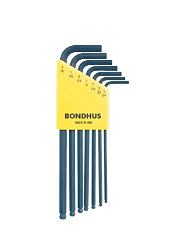 Bondhus BND10945 Balldriver® L-Wrench Key Sets - blx 7 5/64-3/16 balldriver l-wrench se.