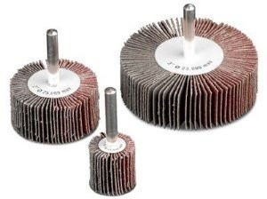 CGW Abrasive CGW37099 Flap Wheels - 3/4 x 3/4 x 1/4 ao 80 flap wheel flap wheels - 1 [Set of 10].