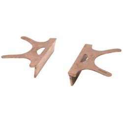 Wilton WIL63204 404-6.5, Copper Jaw Caps, 6 1/2-Inch Jaw Width, 2 -Pack