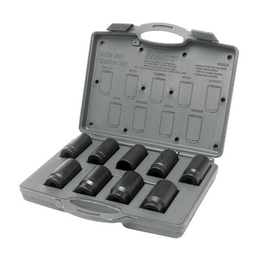 WILMAR WLMW89318 Performance Tool Axle Nut Socket Set, 9-Piece.