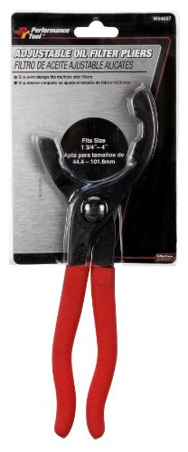 WILMAR WLMW54057 Performance Tool Small Oil Filter Pliers (1-3/4" to 4").