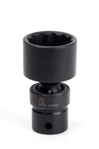 Sunex SUN236UZ 1/2-Inch Drive 12-Point 1 1/8-Inch Universal Impact Socket