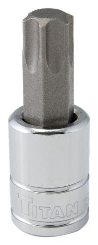 Titan TIT68955 Tools 15555 T55 3/8" Drive Star Bit Socket