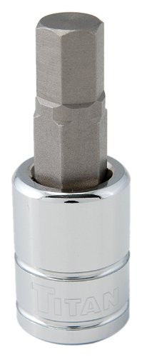 Titan TIT15609 Tools 9 mm 3/8" Drive Hex Bit Socket