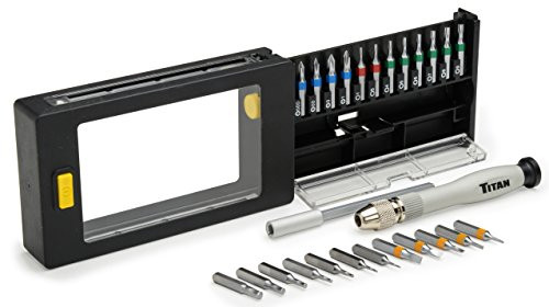 Titan TIT16028 26-Piece Precision Bit and Driver Set