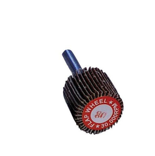 Shark Industries Ltd SRK12912 Shark 1-Inch by 1-Inch Aluminum Grinding Flap Wheel