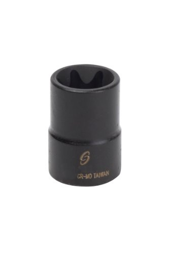 Sunex SUN3670S8 3670se8 3/8-Inch Drive E14 External Star Impact Socket