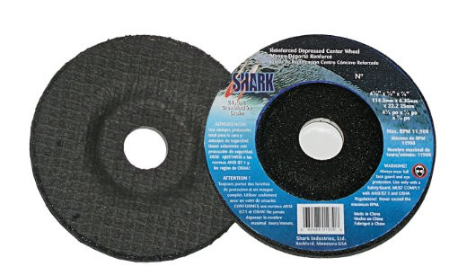 Shark Industries Ltd SRKSDP280 Shark 2-Inch by 0.1875-Inch by 0.375-Inch Depressed Grinding Wheel