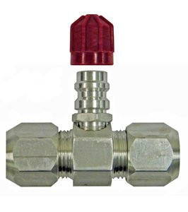 S.U.R. and R Auto Parts SRRAC412H 1/2" HIGH SIDE SERVICE PORT (SRR-)