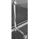 Toto ABD100#CP TOTO BATH DRAIN,WHITE TUBULAR Trimmable tube. Adjustable joints provide precise