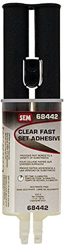 SEM Products SEM68442 SEM Clear Fast Set Adhesive - 1 oz.