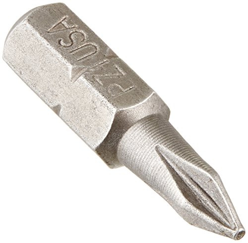 SK Hand Tool SKT81868 Number-1 Posi Screwdriver Shank Bit, 1/4-Inch