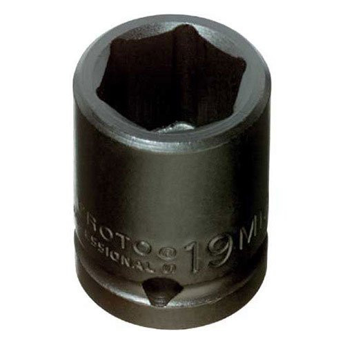 Proto PRO7415M Proto J 1/2-Inch Drive Impact Socket, 15mm, 6 Point