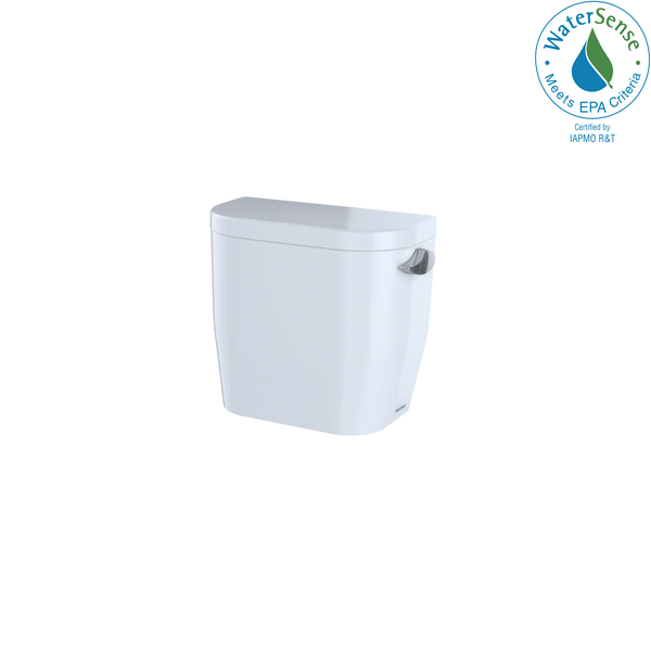 Toto ST243ER#01  Entrada Commercial Tank and Cover with Right Hand Trip Lever, Cotton White
