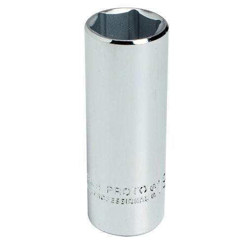 Proto PRO5018MH Torqueplus Metric Deep Sockets 3/8 in - skt 3/8 dr 18mm 6 pt dee
