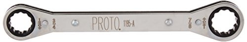 Proto PRO1195A Ratcheting Box End Wrench, 3/4" x 7/8", 12 Point, 9-1/4" Long Proto INDUSTRIAL