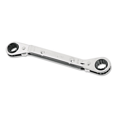 Proto PRO1182T Offset Double Box Reversible Ratcheting Wrench 3/8 x 7/16 - 12 Point