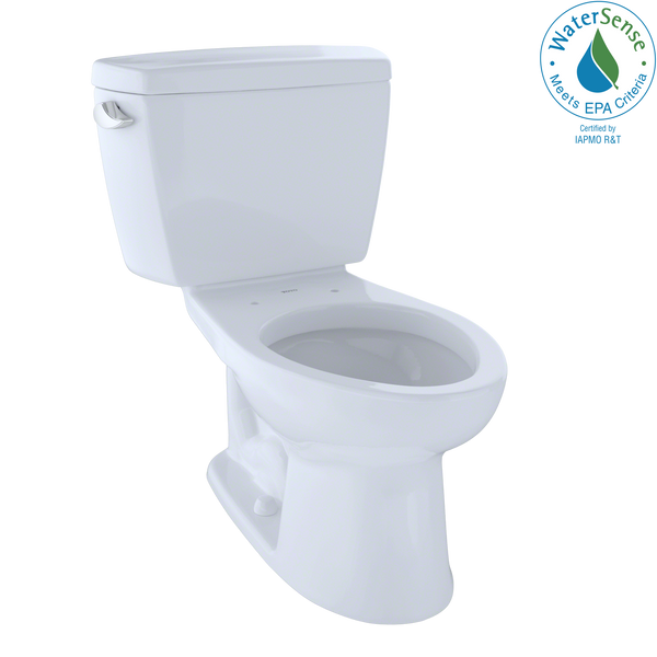 Toto CST744EF.10#01 ECODRAKE TOILET & TANK -10" RI Toto CST744EF.10#01 ECODRAKE TOILET & TANK -10" R