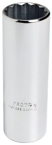 Proto PRO5328M Chrome Socket, 1/2" Drive, 28mm, 12 Point, Deep Proto INDUSTRIAL