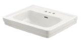 Toto LT532#01 Lt532.4#01 Promenade 4" Centerset 24" Lavatory, Cotton White.