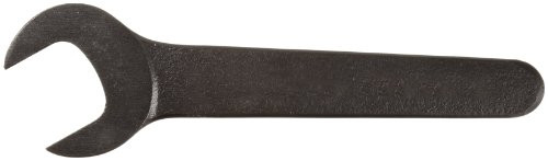 Martin Sprocket & Gear MRTBLK1236 Martin Forged Alloy Steel 1-1/8" Opening 30 Degree Angle Service Wrench, 7-3/16" Overall Length, Industrial Black Finish