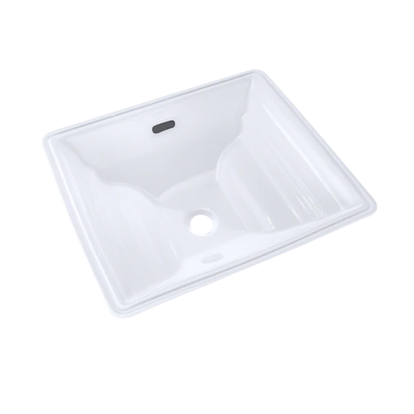 Toto LT626G#01  Aimes 17-Inch by 15-Inch Undercounter Lavatory with SanaGloss, Cotton