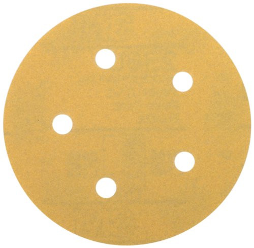 3M MMM1062 (255L) Gold Film D/F Disc 255L, 5 in x NH 5 Holes P220 [You are purchasing the Min order quantity which is 1 Box]