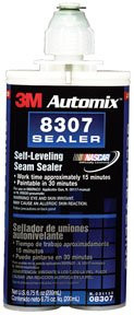3M MMM8307 (TM) Self-Leveling Seam Sealer, 0, 200 mL Cartridge, 6 per case