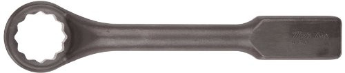 Martin Sprocket & Gear MRT8810 Martin Forged Alloy Steel 1-5/8" Opening 45 Degree Offset Striking Face Box Wrench, 12 Points, 12" Overall Length, Industrial Black Finish